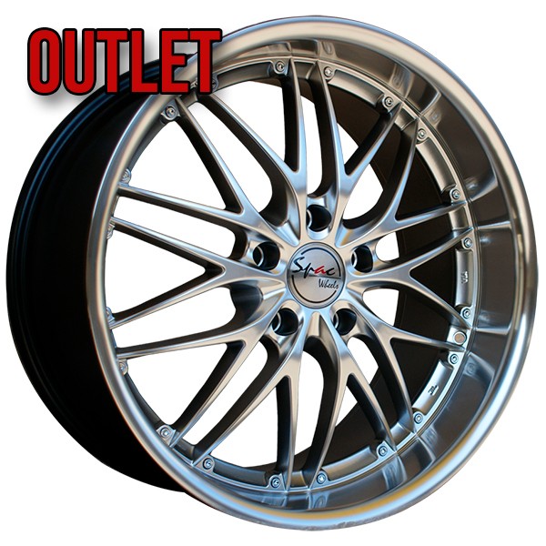 Informacin de SPACWHEELS XTREME, HYPER SILVER, 5X114,3, 19 x 9.5"