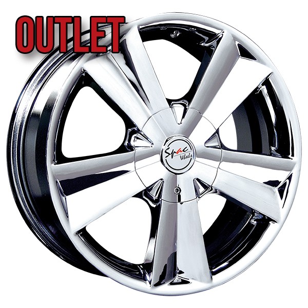 Informacin de SPACWHEELS DELTA, CROMADO, 5X112, 18 x 7.5"