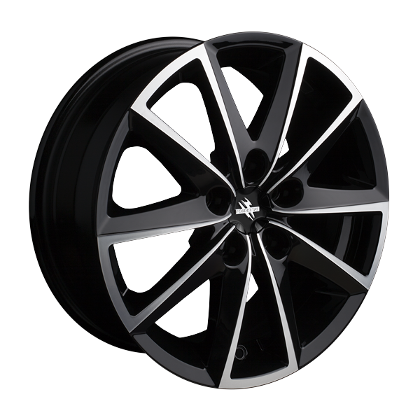 Informacin de FONDMETAL 7600, GLOSSY BLACK MACHINED, 5X112, 18 x 8"