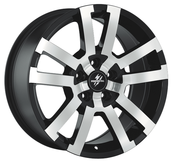 7700-1 GLOSSY BLACK MACHINED