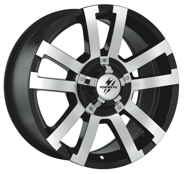 Informacin de FONDMETAL 7700, GLOSSY BLACK MACHINED, 5X150, 18 x 8.5"