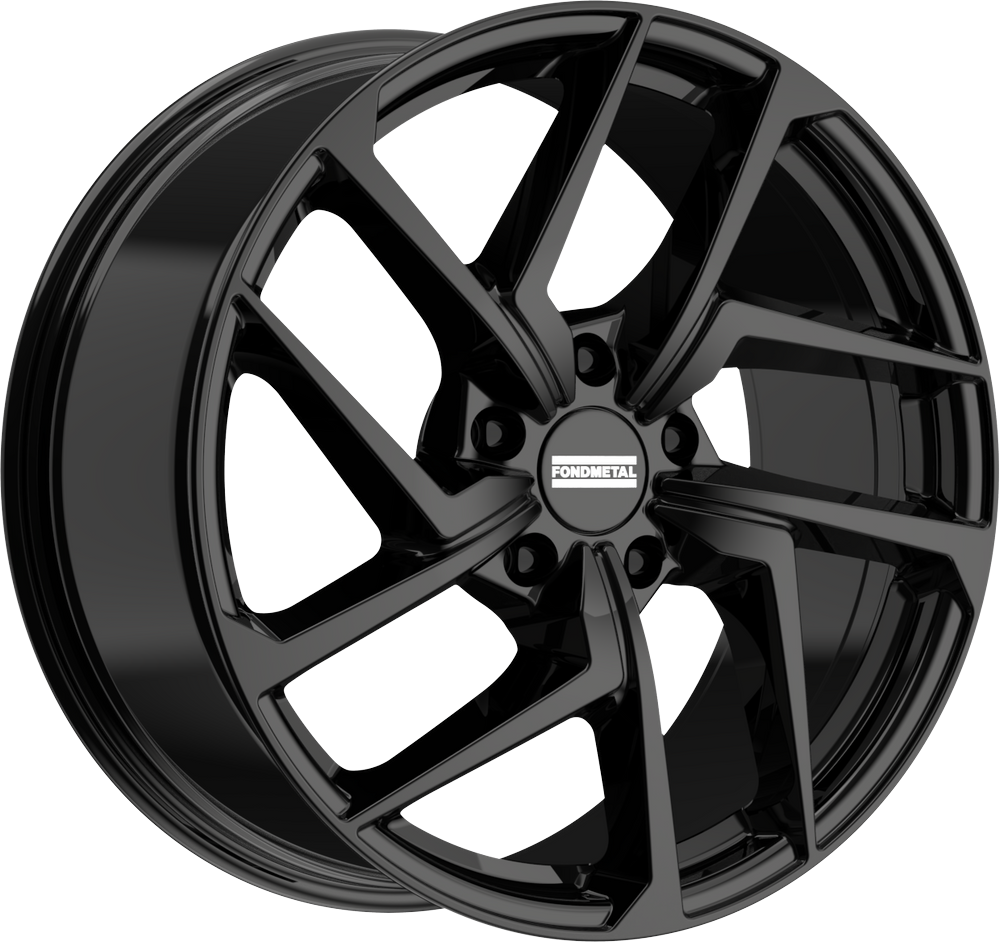 Informacin de FONDMETAL TAARA, GLOSSY BLACK, 5X112, 19 x 8.5"