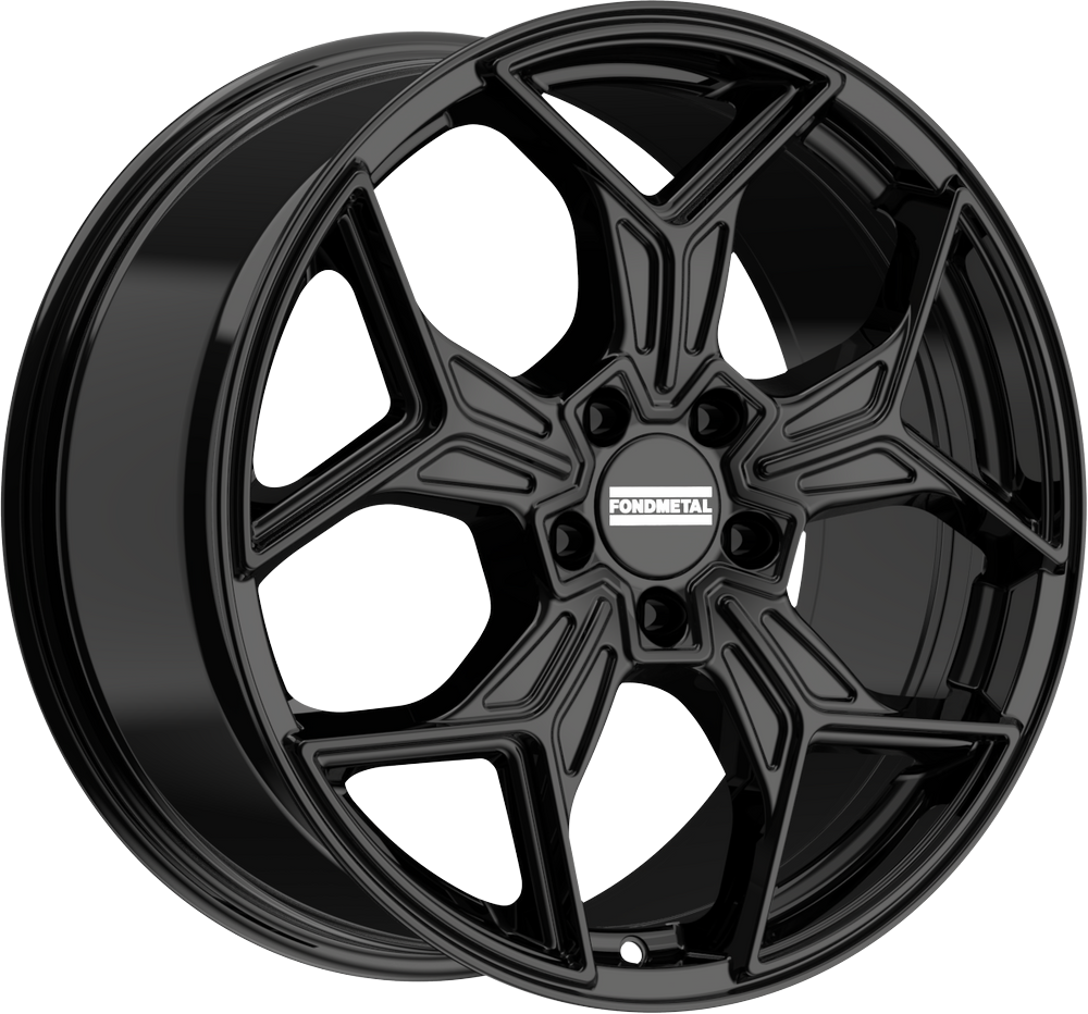 Informacin de FONDMETAL TARANIS, GLOSSY BLACK, 5X112, 18 x 8"