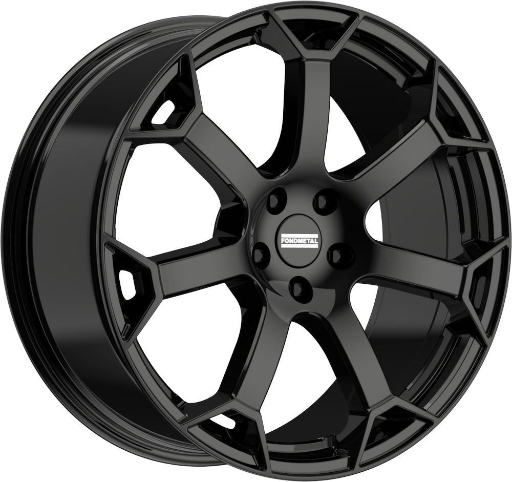Informacin de FONDMETAL ZEPHYRUS, GLOSSY BLACK, 5X112, 19 x 8.5"