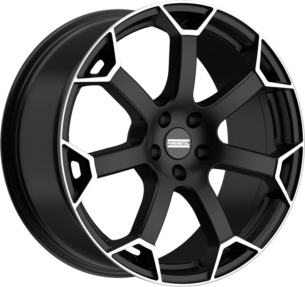 Informacin de FONDMETAL ZEPHYRUS, MATT BLACK MACHINED, 5X112, 19 x 8.5"