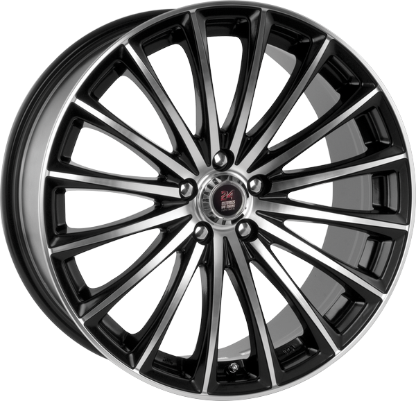 Informacin de 24H DU MANS GP1, SATIN BLACK MACHINED FACE, 5X100, 18 x 8"