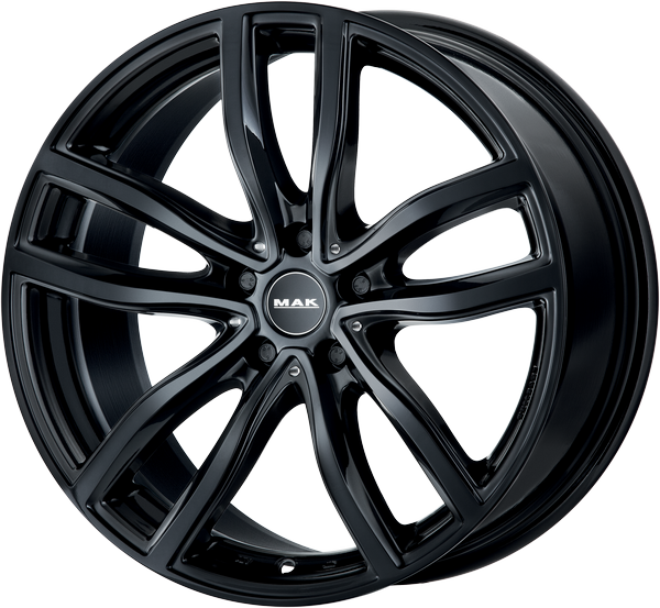 Informacin de MAK FAHR, GLOSS BLACK, 5X120, 18 x 8"