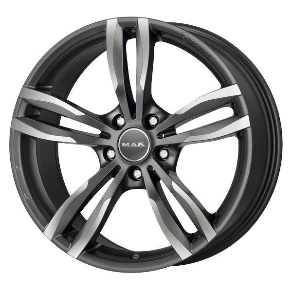 Informacin de MAK LUFT, GUN METALLIC MIRROR FACE, 5X120, 17 x 8"