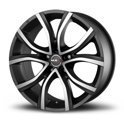 Informacin de MAK NITRO 5, ICE TITAN, 5X112, 17 x 7.5"