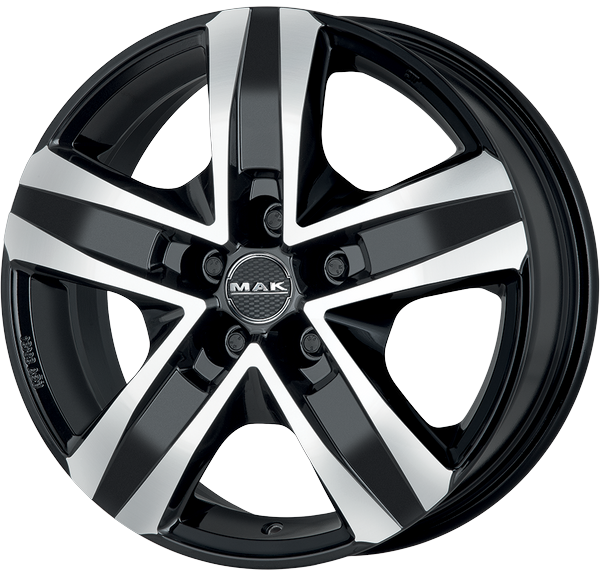 Informacin de MAK STONE 5 VAN, BLACK MIRROR, 5X160, 16 x 6.5"