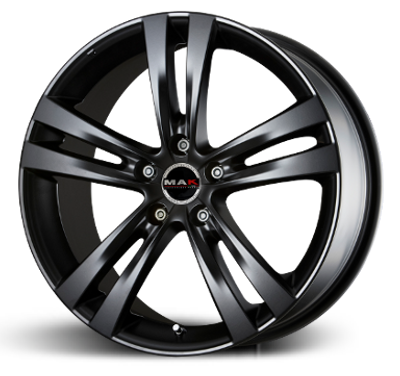 Informacin de MAK ZENITH, MATT BLACK, 5X112, 17 x 7"