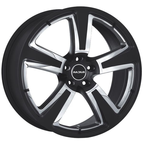 R15 MATT BLACK W/ CHROME INSERTS