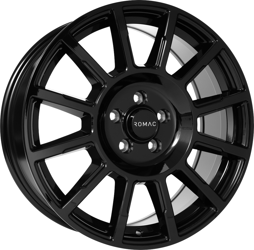 Informacin de ROMAC STEALTH, GLOSS BLACK, 5X160, 18 x 7.5"